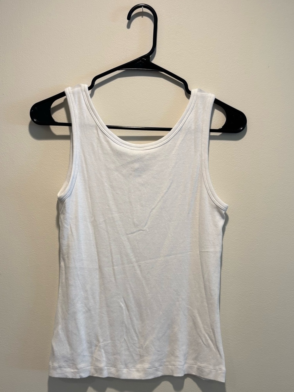 Joie White Ribbed Henley Tank - Picture 2 of 3